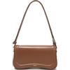 JOLLQUE Borsa a tracolla a mezzaluna da donna, piccola tracolla in pelle, borsa a mano con gnocchi, borsa a tracolla Hobo dal design unico alla moda, Marrone