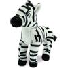 Teorema Giocattoli, Zebra Peluche Morbida, Pupazzo Neonato Eco-Friendly, Animale della Savana di Peluche, Gioco Sicuro 0+ Mesi per Bambini e Bambine, Idea Regalo Nascita, 18x8x20