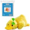 Glorex 04549-1K - Set Completo di Peluche, Anatra Quackie, ca. 27 cm, incl. 100 g di Cotone idrofilo, per lavori manuali e Coccole