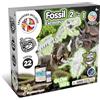 Science4you Kit Dinosauri 2 in 1 - Fossili da Scavare che si Illuminan al Buio di 2 Dinosauri: T Rex e Triceratopo, Scheletro Dinosauro, Giocattoli per Bambini 6 7 8 9+ Anni