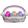 Hatchimals Alive - Cesto 6 uova + accessori - Cesto uova 6 statuette da collezione e 4 accessori - da fare esclore con acqua, statuetta - trasporto facile - giocattolo per bambini 5 anni in