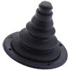 Eurowagens Gommino Faro Cavo Sterzo Barca In Plastica 120mm 4.72" Nero
