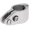 Eurowagens Fissaggio Tubi Inox Per Tetto Barca Clamp Snodo Per Tubo 22mm Con Cerniera