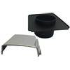 Eurowagens Base In Nylon Con Acciaio Inox 30 Cover Per Barche 5.8x4.8x2.8in Ricambio