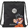 safta DRAGON BALL - Zaino a sacco piatto, grande, ideale per bambini di diverse età, comodo e versatile, qualità e resistenza, 35 x 40 cm
