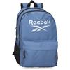 Reebok Boston Zaino Doppio Scomparto Adattabile Laptop 15,6 Pollici Blu 31x44x15 cm Poliestere 20,46L by Joumma Bags