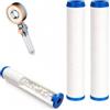 BIORYC® Soffione Doccia con Filtro | Soffione Doccia Anticalcare ad Alta Pressione con Purificatore d'Acqua e Filtro Anticalcare per Corpo e Capelli (FILTRI)