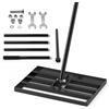 DoXtreme Leveling Rake Rastrello Livellatore per Prato 210 x 43 x 30cm Rastrello Livellatore Prato 2 in 1 Rastrello Pesante per Diffusione Terriccio e Sabbia Finitura Antiruggine per Giardino