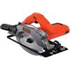 BLACK+DECKER cs1250la-qs Sega Circolare 1250 W, Arancione, Set di 2 pezzi