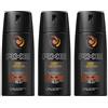 Axe- Deodorante Tentazione oscura 150 ml (Paquete de 3)