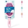 PONETTE FRIENDSEA - Spazzola antiirone, ad asciugatura rapida, rosa e viola, in plastica riciclata, con fori per asciugatura rapida, riciclabile e riciclabile, marca spagnola