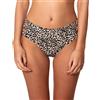 Ocean Blues Slip Bikini Donna in Leopardo, Taglia M - Vita Media con Tagli Laterali