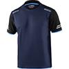Sparco T-Shirt da Lavoro Tucson da Uomo in Tessuto Tecnico Traspirante estiv. Maglietta piqué con Spalline rinforzate e Design ad Alta visibilità. L