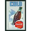 empireposter Empire 537225 Coca Cola Kalt - Quadro su Vetro Stampato con Cornice in plastica Effetto Legno - Misura 20 x 30 cm