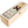 Creative Deco Scatola in Legno per 1 Bottiglia di Vino con Testo