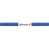 folia 824128 - Carta crespa in blu brillante, 10 rotoli di carta FSC-mix, ogni rotolo circa 50 x 250 cm, 32 g/m², resistenza all'umidità, nastro crespo elastico con superficie ruvida