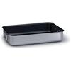 Ballarini Professionale 2040.40 Rostiera Alta Antiaderente, Alluminio, Grigio, 40 x 28 x 8
