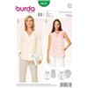 burdastyle Burda b6632 - Cartamodello per Tunica Carta Bianco 19 x 13 x 1 cm