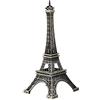 YUMILI Decorazione della torre di Parigi - Statua della statuetta torre Parigi color bronzo Decorazione modello in lega vintage Statuetta supporto supporto replica Ornamento souvenir - 15 cm / 25 cm(15cm)