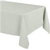 BEAUTEX Elegante tovaglia con aspetto naturale in lino, tovaglia e runner da tavola Lina, dimensioni e colore a scelta (rettangolare 135x180 cm, salvia beige)