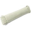 Besto Filo stendibiancheria per esterni, filo per bucato all'aperto, multiuso, in cotone intrecciato, corda morbida per giardino, arti e mestieri, 4 mm (15 m)