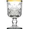 Pasabahce Set 6 calici Timeless Bordo oro cl06