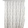 WENKO 20048100 Tenda doccia antimuffa Baroque - antibatterica, lavabile, Poliestere, Beige