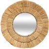 ATMOSPHERA CREATEUR D'INTERIEUR Atmosphera - Specchio Safari - Raphia D57 cm