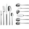 WMF Set di Posate Flame per più Persone, mehrteilig, Acciaio Inox, Acciaio Inox, 66-Teilig