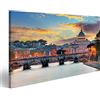 islandburner Quadro Moderno Roma Vaticano Stampa su Tela - Quadro x poltrone Salotto Cucina mobili Ufficio casa - Fotografica Formato XXL