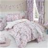 Happy Linen Company, Biancheria da Letto Singola réversible, Morbida e Facile da Pulire, avec Copripiumino et Federa, avec Unicorno incantato, Rose, pour Ragazze e Ragazzi