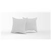 HOME ZEN HOUSEHOLD LINEN cuscino guanciale animella imbotittura in fibre di ovatta poliestere con tessuto tnt bianco e una altezza di 13cm circa adatto per copricuscino da arredo divano sedia terrazzo giardino mis 60x60cm