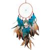 SXTDKMJ Acchiappasogni, 60cm Acchiappasogni Grande Vintage Blu Acchiapparagni per Arazzo da Parete Decorazione per la Casa Decorazione Della Camera