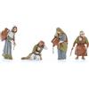 Moranduzzo Set Donne al Pozzo e Cammellieri per Presepe da 10 cm - STANDARD 10 - Scala 1:20 - Statue Indistruttibili, Rifinite a Mano, Scultore M. Landi, Made in Italy