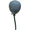 Generico Palloncini in ceramica fatti a mano da parete 12 cm nuovi colori naturali ed accesi, nuovo arrivo palloncini (Celeste)