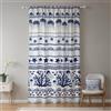 ggaimwf Finestra Tende Nautiche Marina Meduse Corallo Stile Boho Tendaggi a tema marino per soggiorno Camera da letto Tenda divisoria Linguetta posteriore 107x160cm 1 Pannello
