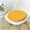 uyeoco Cuscino Rotondi per sedia in memory foam, 40/45cm, comoda sedia da pranzo, rimovibile, antiscivolo,Rotondi Cuscini Sedie Cucina per Sedie da Pranzo,Esterno, Giardino, Ufficio, Soggiorno(K5,45cm (18in)
