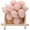 Duories 150 PZ Pompon Piccoli per il Fai Da Te, Pompon di 25 mm, Palline con Ciuffi Piccoli, Palle di Soffice e Colorato Pom Pom, Decorativi Pompon di Plüsch per Decorare, Abbellire, Cucire, Fai Da Te