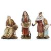 Moranduzzo Set 3 Donne Contadine per Presepe da Cm 10 Scala 1:20 - STANDARD 10 - Statuine Indistruttibili, Stile Arabo, Rifinite a Mano, Scultore M. Landi, Made in Italy