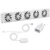 ZYWUOY Ventilatore per termosifone, 5.0 Soffiatore di riscaldamento intelligente con 5 ventole, Smart Radiator Booster Kit di espansione Ventilatore (MONO-SET)