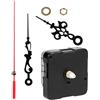 Generico Kit di Sostituzione del Movimento Orologio - Meccanismo per Orologio da Parete Con Gancio e Set di Aghi