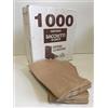 DPdantepellacani 100/1000 Sacchetti di Carta Marroni 14x30 cm Sacchetto in Carta Kraft Avana per Alimenti Pane Dolci DOLCIUMI Articoli da Forno ORTOFRUTTA (1000)