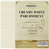 PENPRIS 30 fogli di carta pergamena - bianco crema 21 x 29,7 cm, formato A4, carta pergamena 100 g/m², carta vintage per certificati, artigianato, biglietti da visita, inviti, PAC04CW030