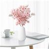 ROSYLEVE 4 Pezzi Fiori di Ciliegio Artificiali 40cm,Fiori Artificiali di Ciliegio Rami Rosa, Adatto per feste di nozze, uffici familiari, tavoli da pranzo, decorazioni di vasi