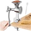 CGOLDENWALL Macinacaffè Manuale Mulino per Semi in Acciaio Inossidabile 304 Mulino per Cereali a Mano per Finezza noci Speziato Regolabile