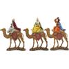 Moranduzzo Re Magi su Cammello per Presepe da 10 cm - Set 3 Figure, Scala 1:20 - STANDARD 10, Stile '700, Rifiniti a Mano, Prodotto Ufficiale, Made in Italy, Scultore M. Landi