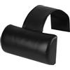 LALAGO Hot Tub Poggiatesta per Vasca Idromassaggio Semicircolare, Cuscino Cervicale Piscina per il Collo Impermeabile da Esterno Nero, Cuscino per Piscina, Accessori per Vasca