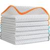 Polyte Panno Cucina Microfibra a Nido d'Ape 430 GSM, 30,5x30,5 cm, 6 pz
