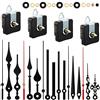 Outus 4 Pezzi Movimenti dell'Orologio da Parete al Quarzo Fai da Te Kit Motore Orologio a Batteria con Meccanismo con 6 Set di Lancette (Nero, Rosso, 18 mm)