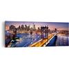 ARTTOR Quadro su Tela Usa america new york manhattan Stampe da Parete 140x50cm Quadri Moderni Soggiorno Camera da Letto Cucina 1 pezzo Grandi Decorazione Murale Wall Art Canvas Grafica Immagini AB140x50-2820